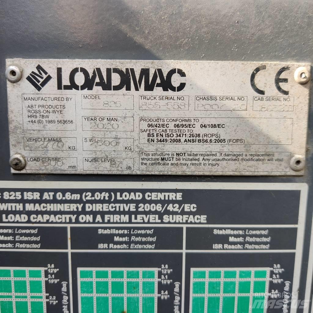  Loadmac 825 Empilhadores de montagem em camião