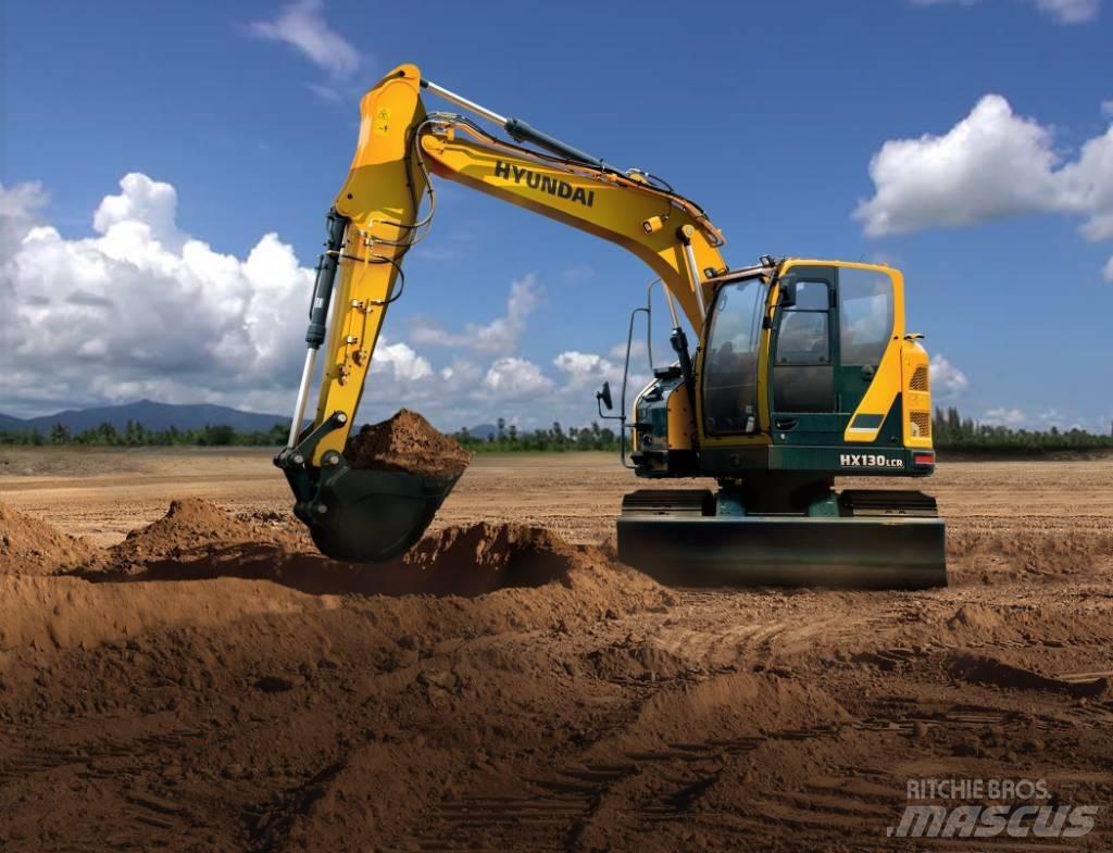 Hyundai HX130LCRD Escavadeiras de esteiras