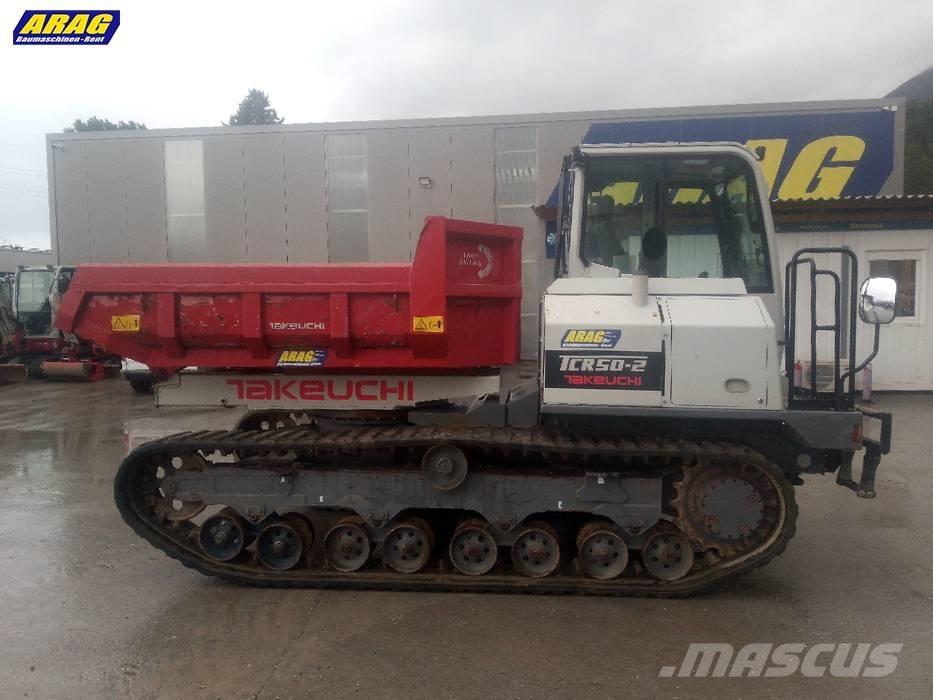 Takeuchi TCR 50-2 Dumpers de rastos