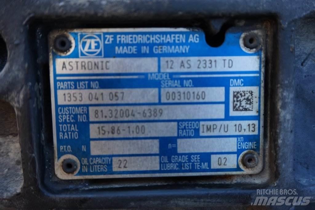 ZF 12AS2331DD + INT3 Caixas de velocidades