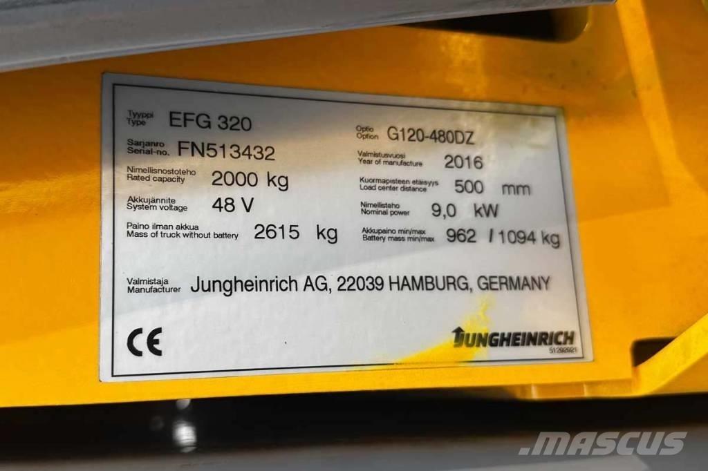 Jungheinrich EFG 320 Empilhadores eléctricos