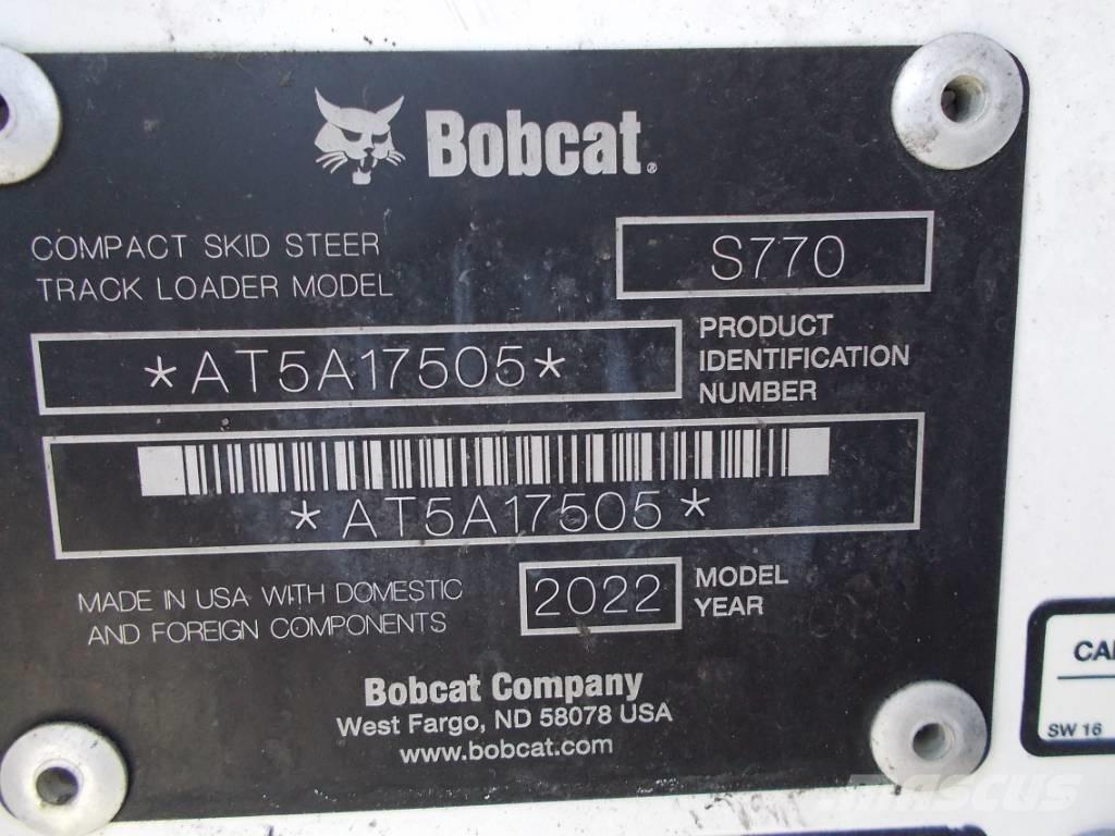 Bobcat S770 Minicarregadeiras
