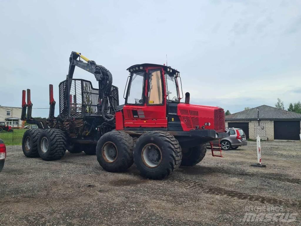 Komatsu 895 Forwarders florestais