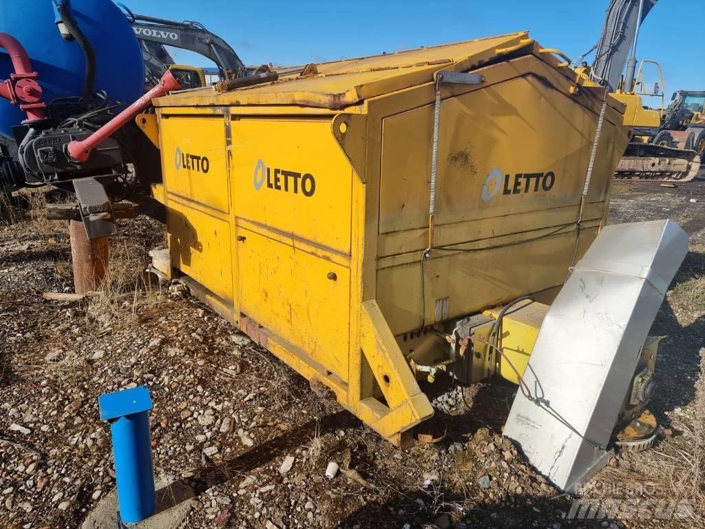  Letto Max Contentores térmicos de asfalto