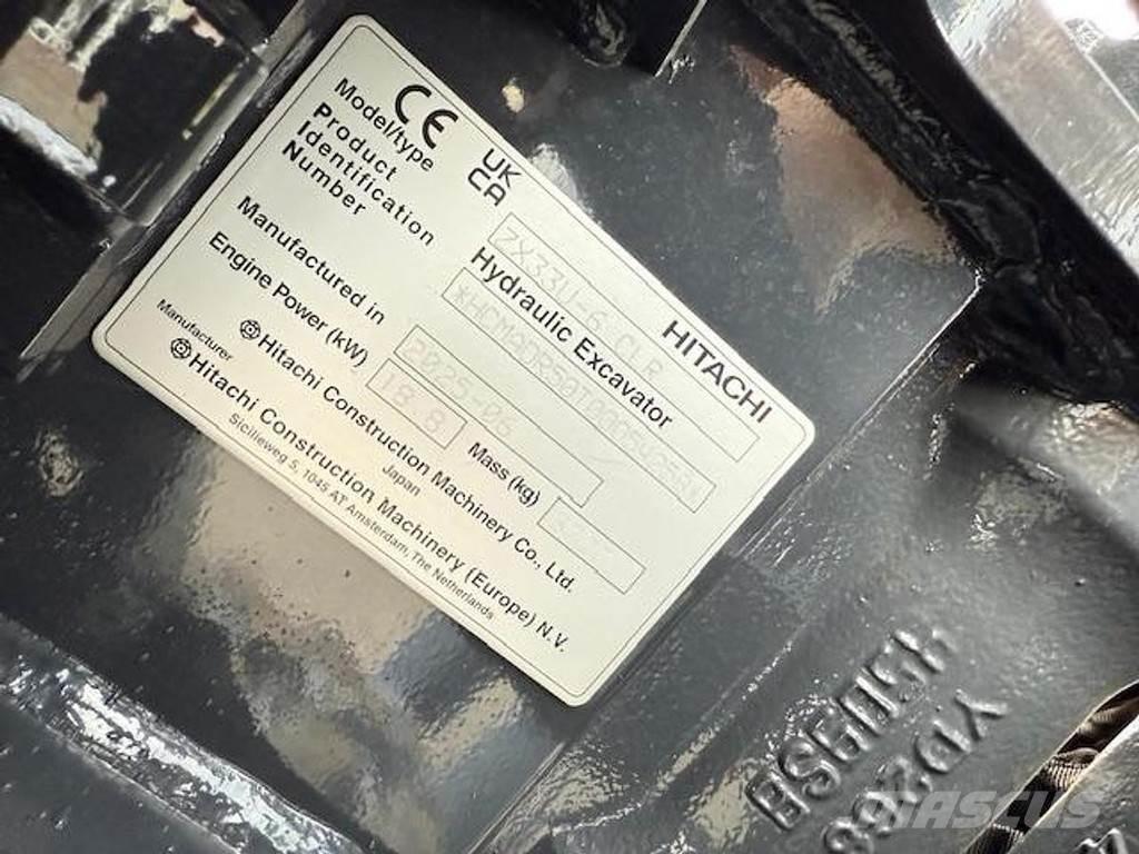 Hitachi ZX33U-6 Miniescavadeiras