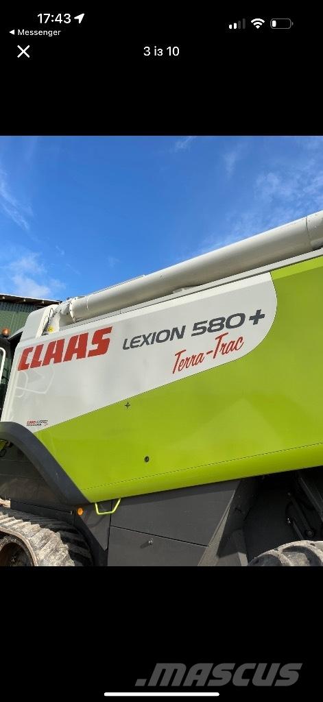 CLAAS Lexion 580 TT Ceifeiras debulhadoras