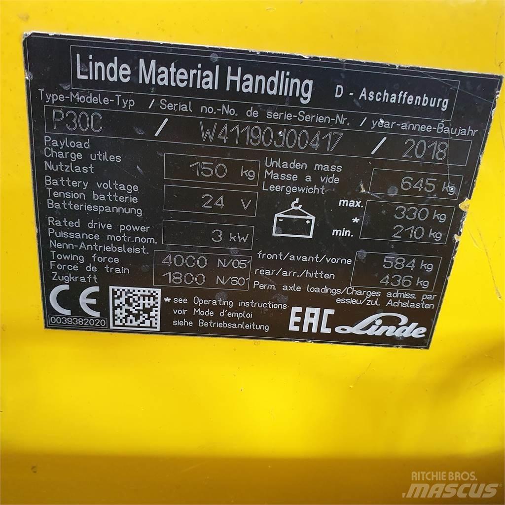 Linde P30C Tractores de reboque