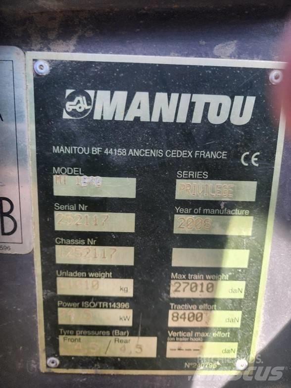 Manitou MT1840 Manipulador telescópico