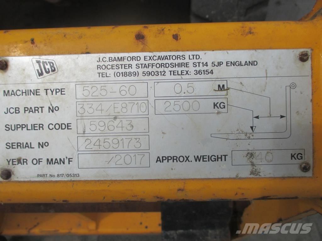 JCB 525-60 Manipulador telescópico