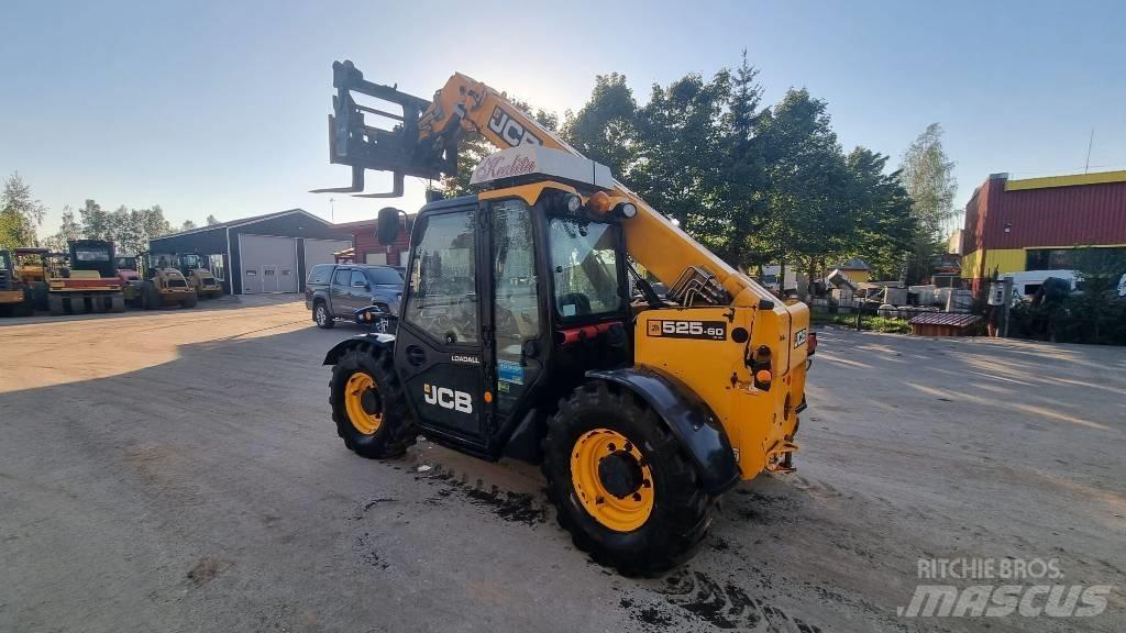 JCB 525-60 Hi-Viz Carregadoras rodas telescópicas