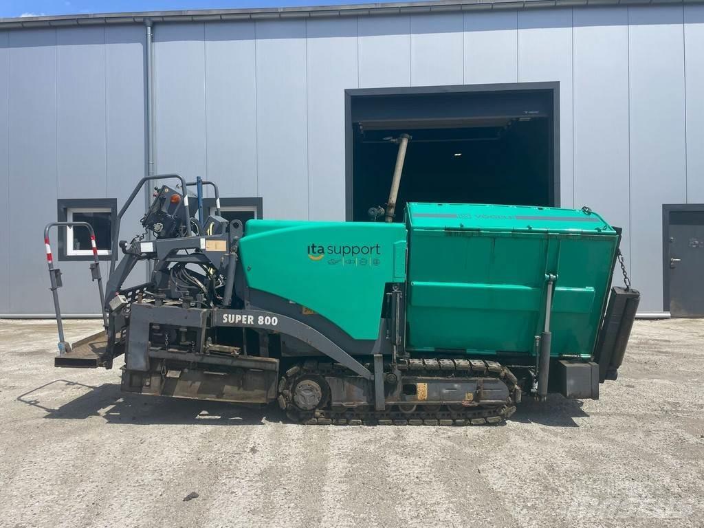 Vögele Super 800 Espalhadoras de asfalto