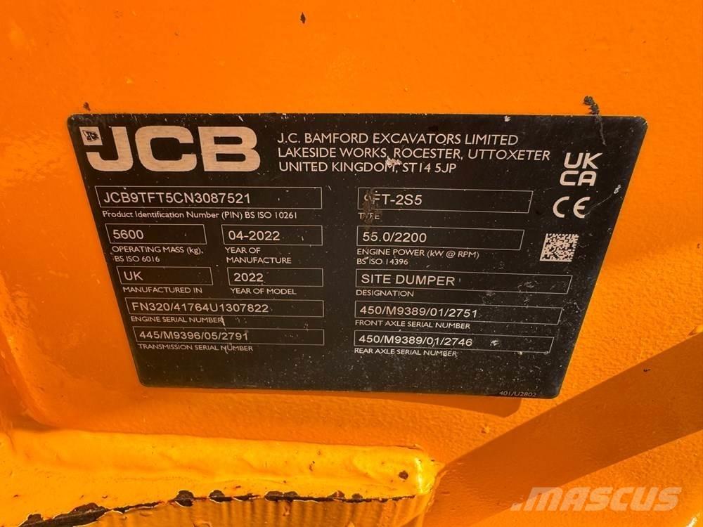 JCB 9T-2FT Dumpers de obras