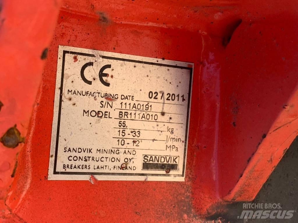 Sandvik BR111A010 Martelos de quebragem