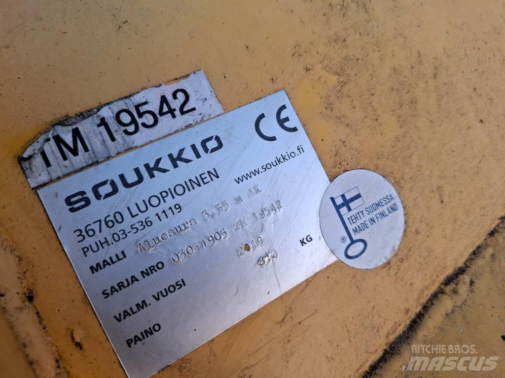 Soukkio AK 3400 Lâminas de neve e arados