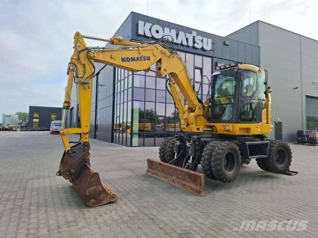 Komatsu PW 118MR-11 Escavadoras de rodas
