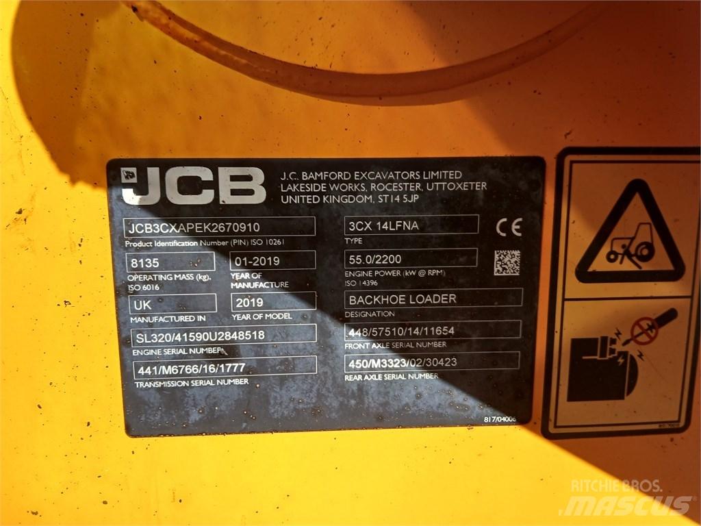JCB 3 CX ECO Retroescavadeiras