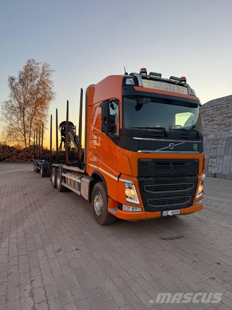 Volvo FH 650 Caminhões de transporte de troncos