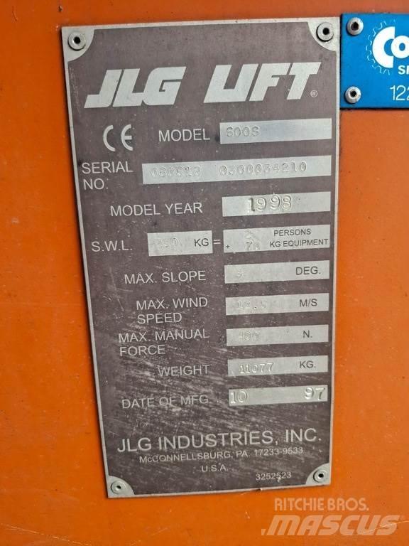 JLG 600s Elevadores braços Telescópicos