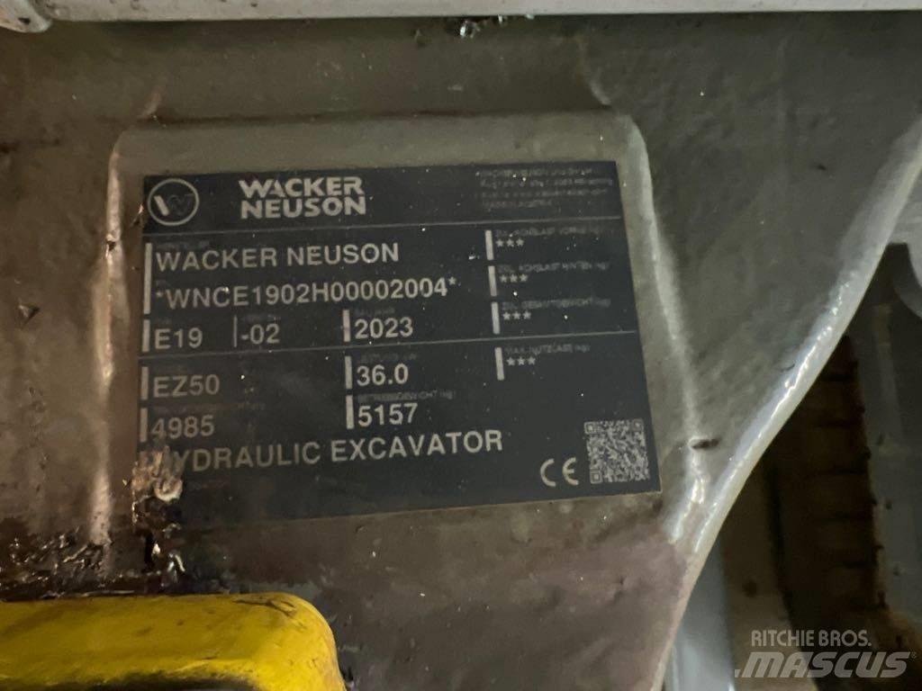 Wacker Neuson EZ50 Escavadeiras de esteiras