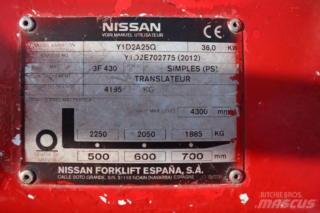 Nissan Y1D2A25Q Empilhadores Diesel