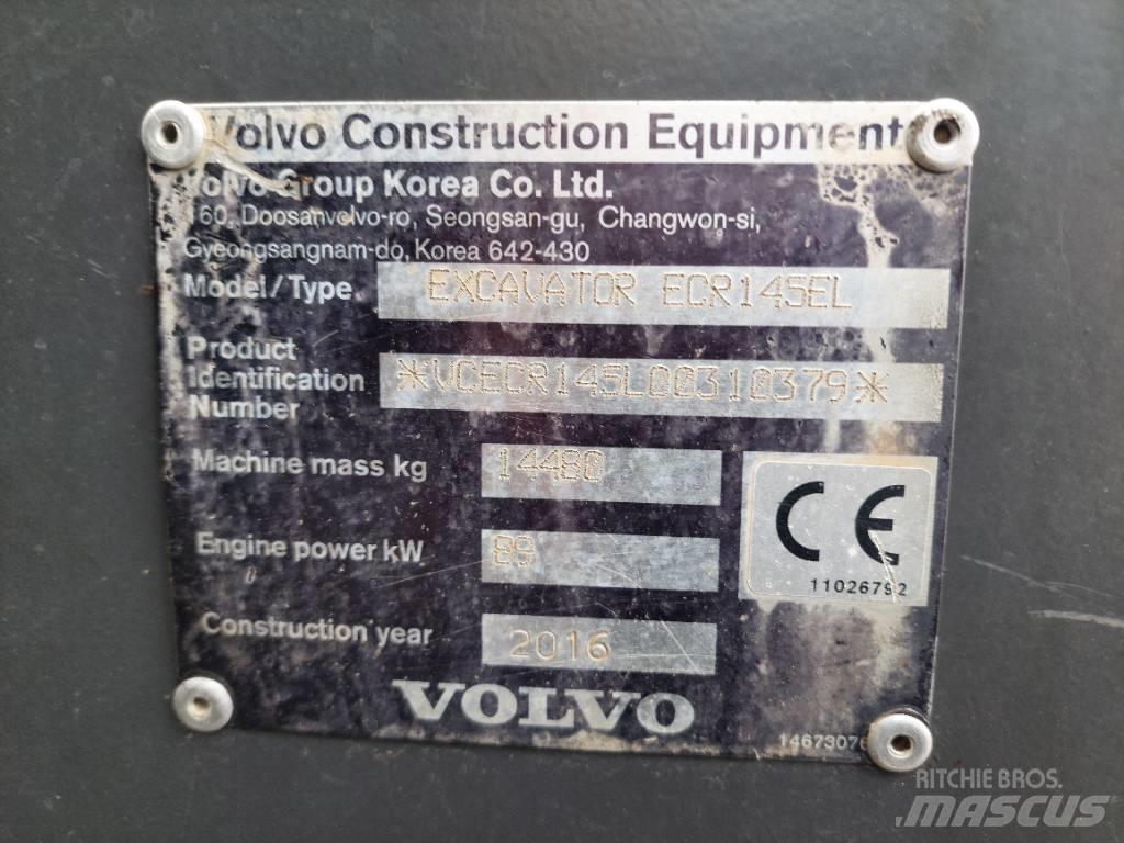 Volvo ECR 145 EL Escavadeiras de esteiras