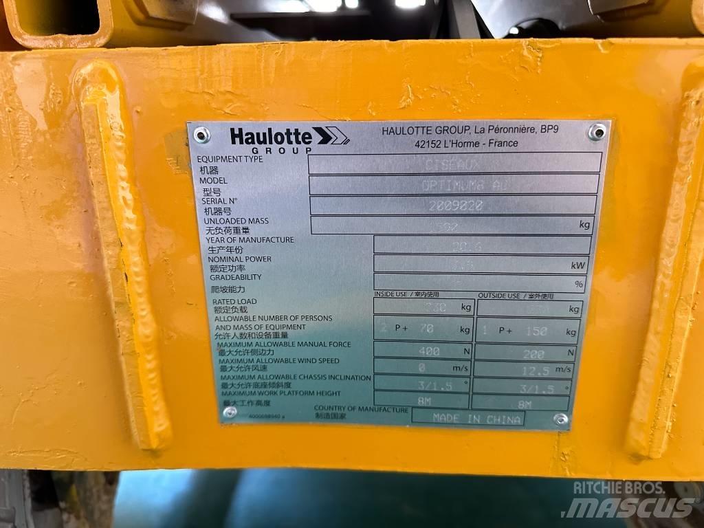 Haulotte OPTIMUM 8 Elevadores de tesoura