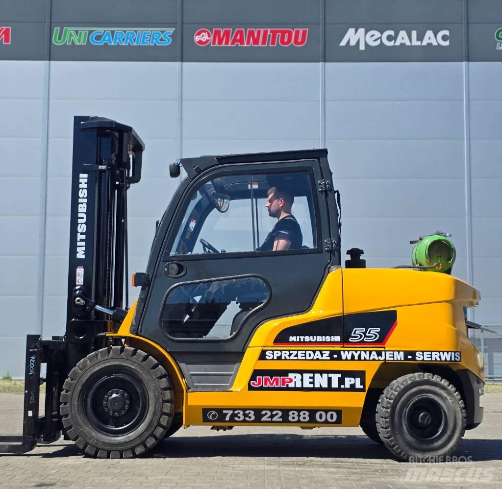 Mitsubishi FG 55 NT Empilhadores a gás