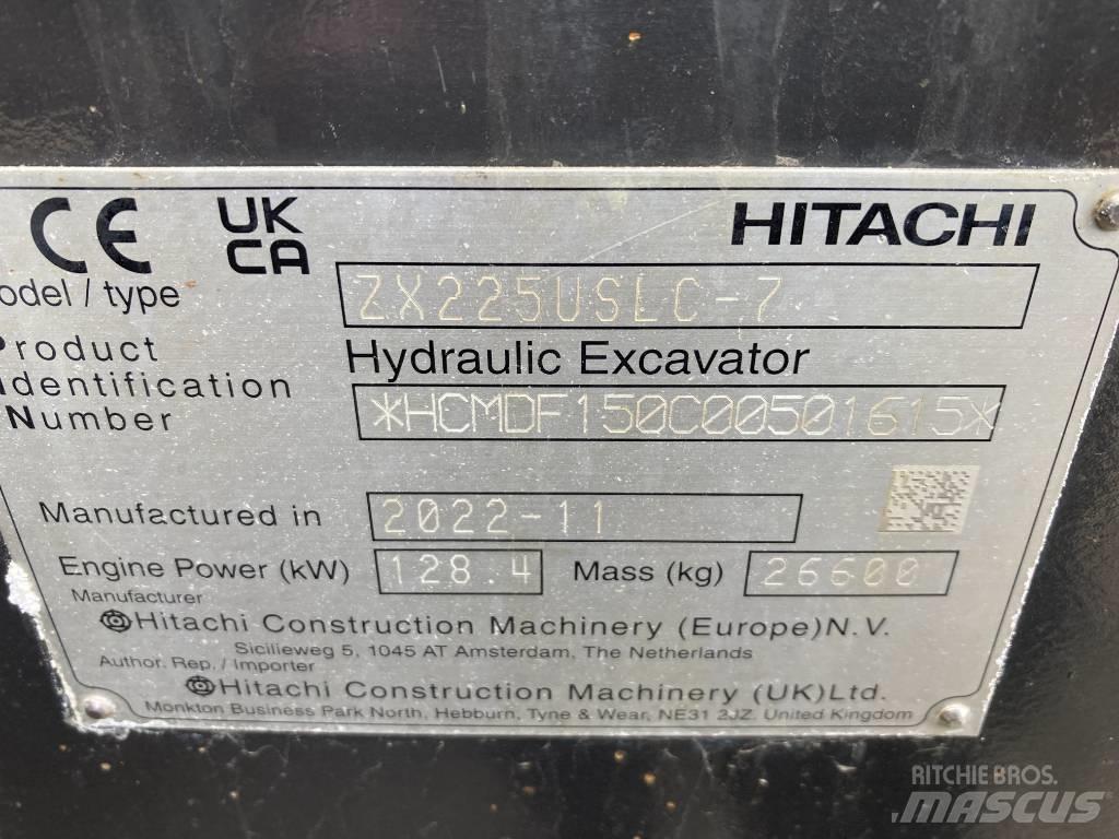 Hitachi ZX 225 US LC Escavadeiras de esteiras