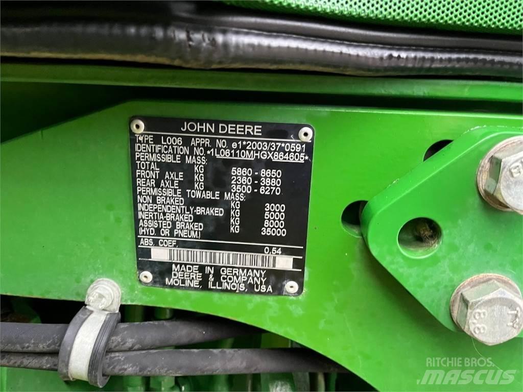 John Deere 6110 M Tratores Agrícolas usados