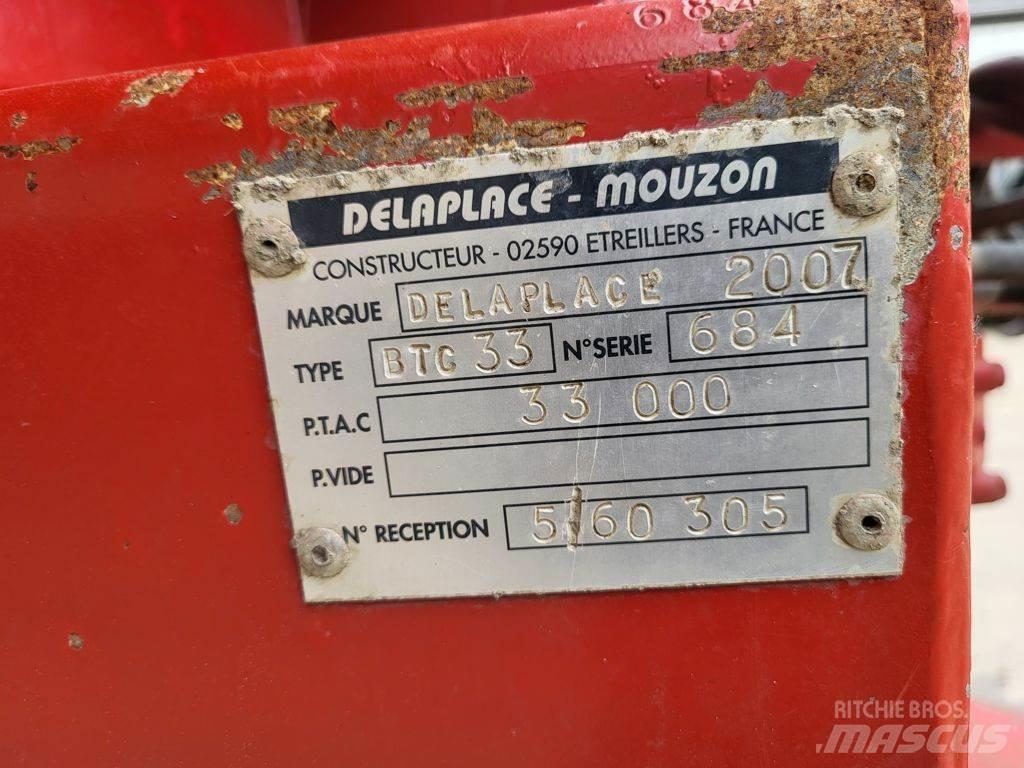 Delaplace 33 ton Reboques Agrícolas basculantes