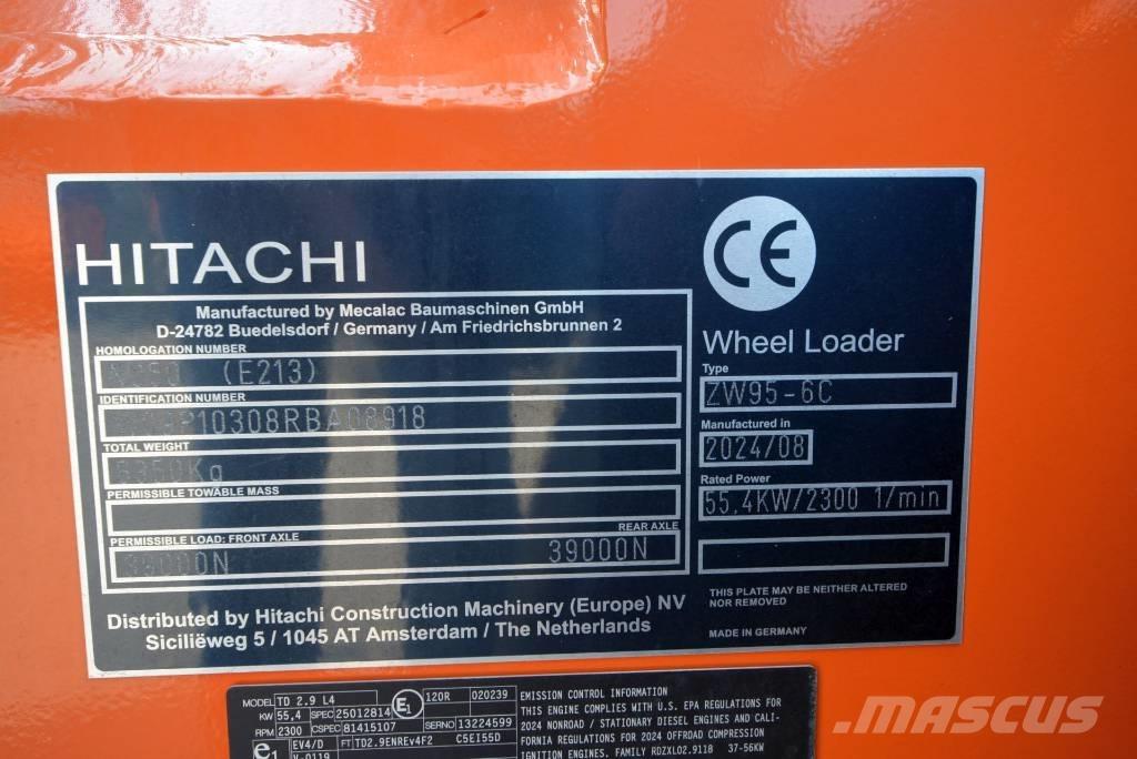 Hitachi ZW 95-6 C Carregadeiras de rodas