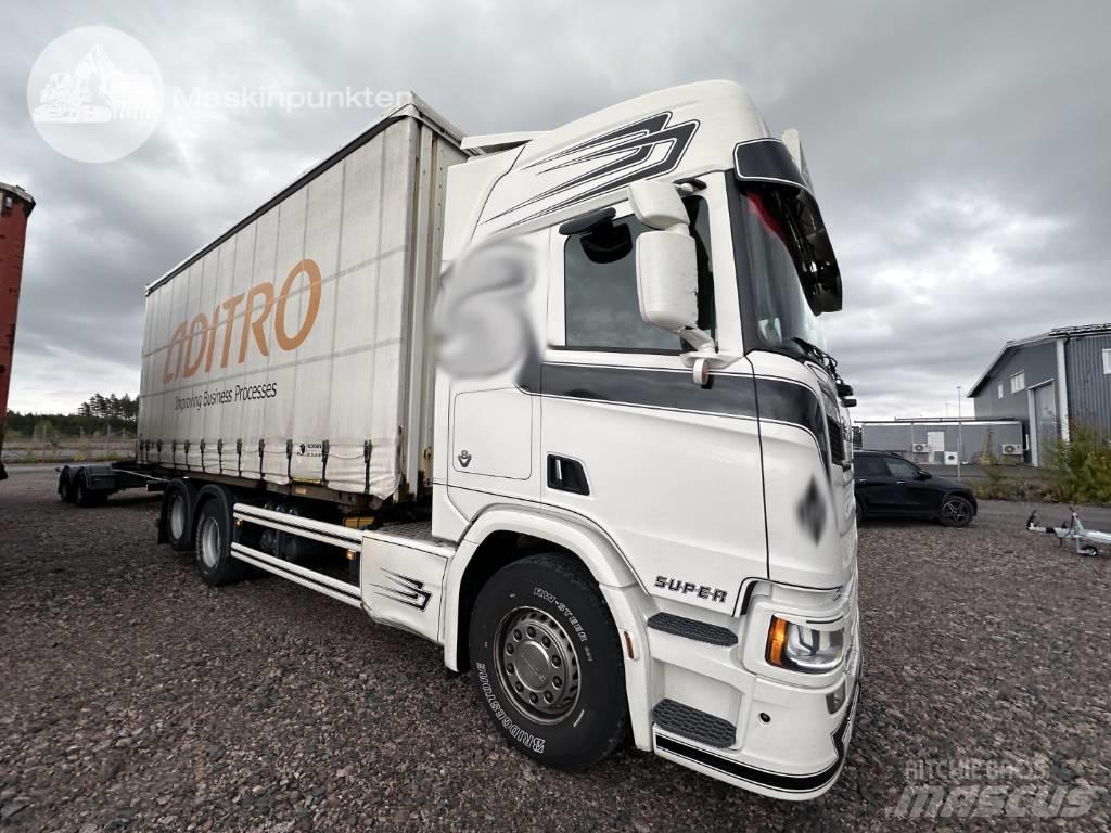 Scania R 580 Camiões porta-contentores