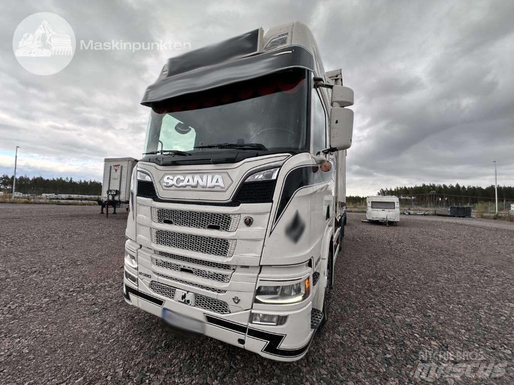 Scania R 580 Camiões porta-contentores