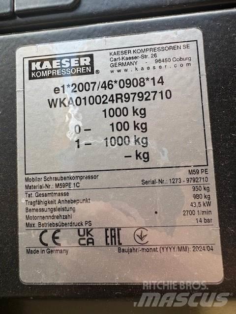 Kaeser M59PE Compressores