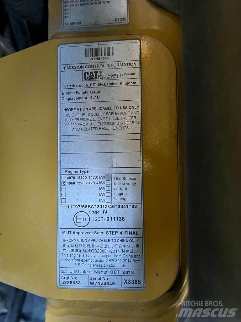 CAT CS 66 B Cilindros Compactadores monocilíndricos