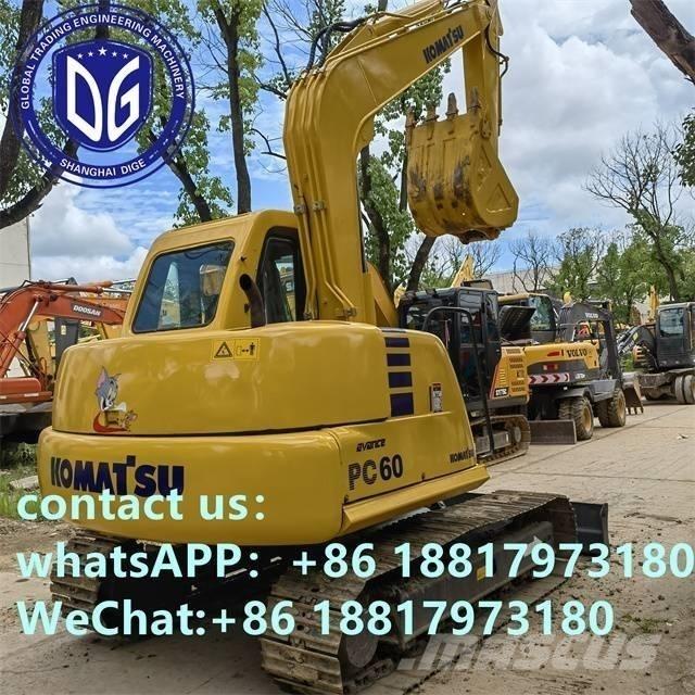 Komatsu PC 60-7C Escavadeiras de esteiras