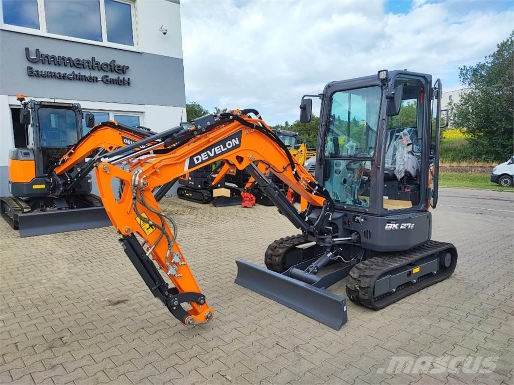 Develon DX27Z-7 Miniescavadeiras