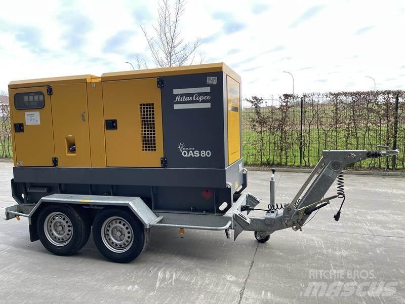 Atlas Copco QAS 80 Geradores Diesel