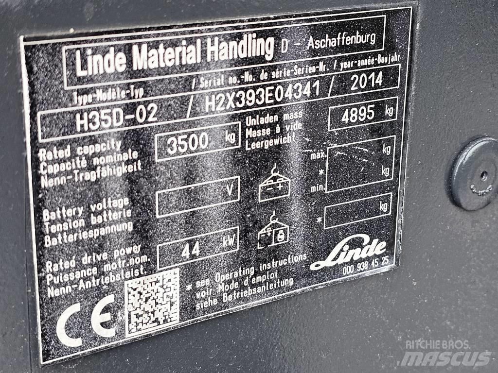 Linde H35D-02 Empilhadores Diesel