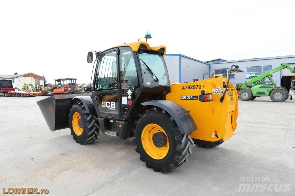 JCB 531-70 Carregadoras frontais e escavadoras