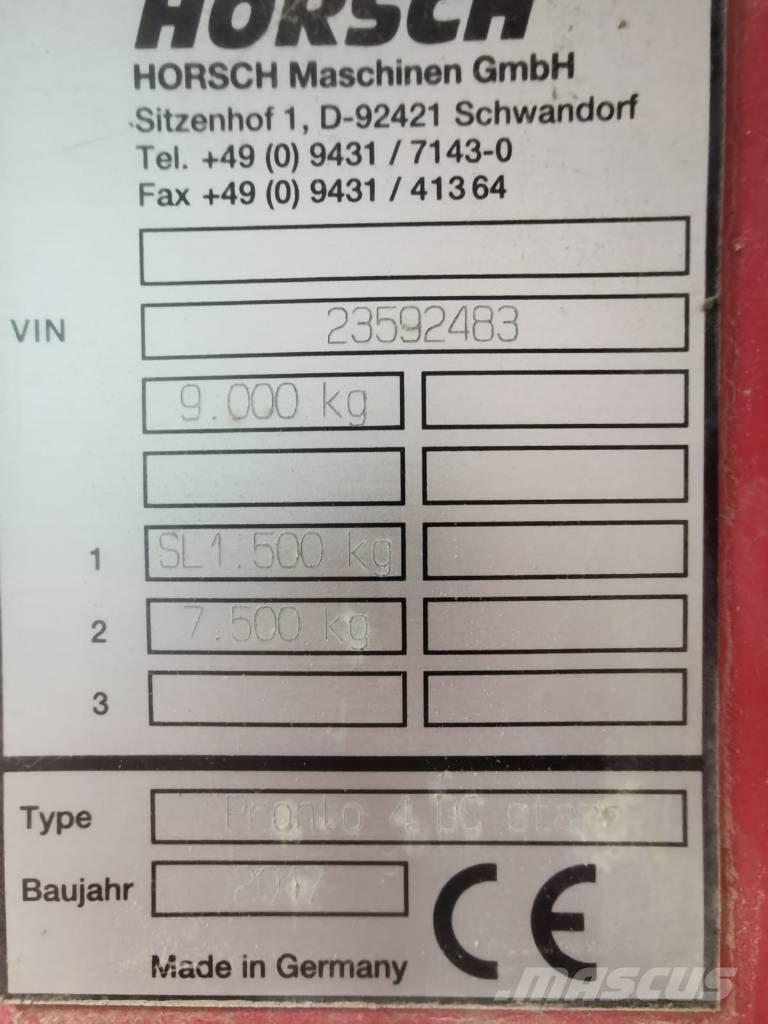 Horsch Pronto 4 DC Perfuradoras combinadas