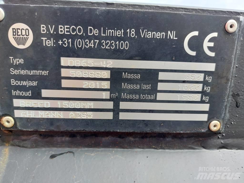 Beco LDB65-42 Acessórios para tractores compactos