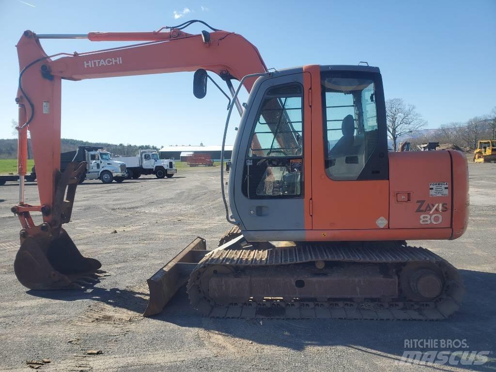 Hitachi ZX80 Escavadeiras de esteiras