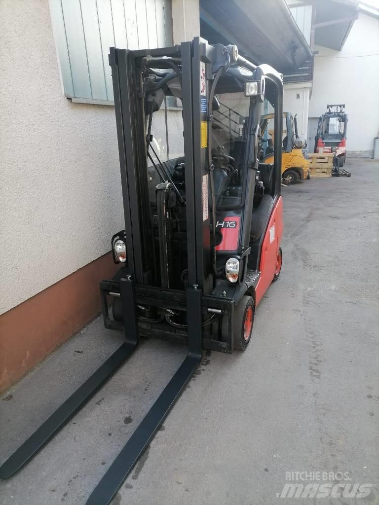 Linde H 16 T/ 391 Empilhadores a gás