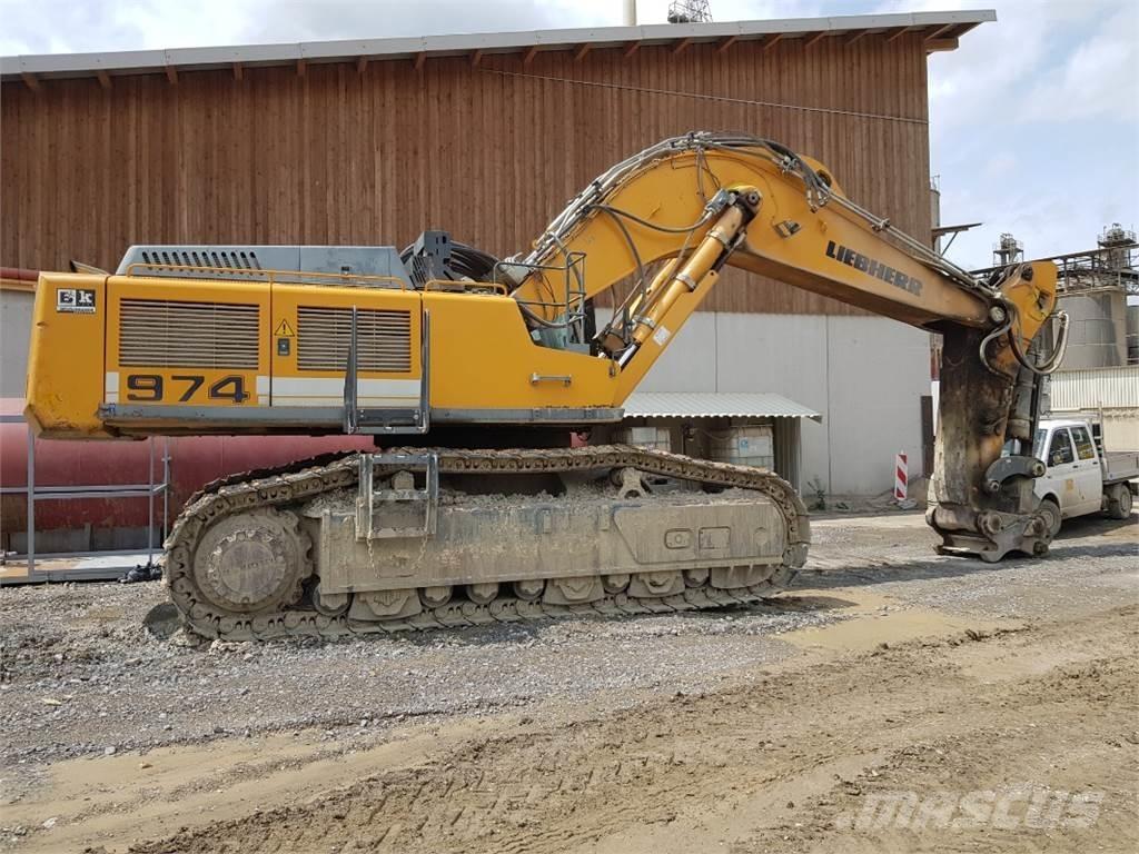 Liebherr R974 Escavadeiras de esteiras