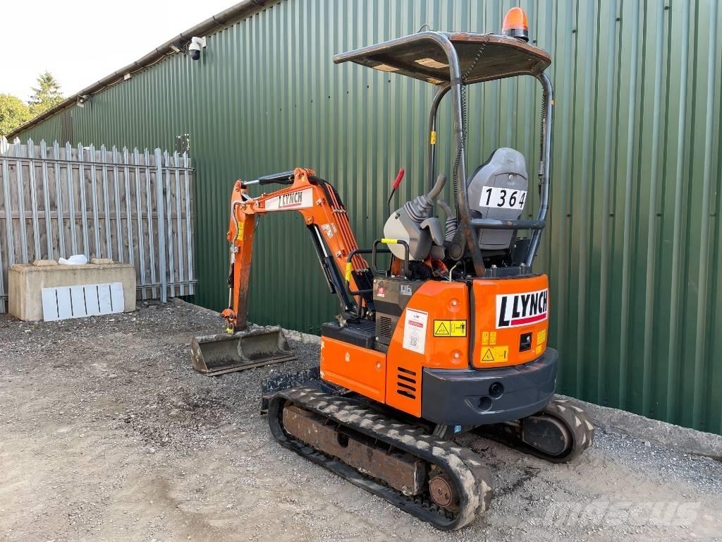 Hitachi ZX 19 U-6 Miniescavadeiras