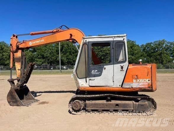 Hitachi EX 60 Escavadeiras de esteiras