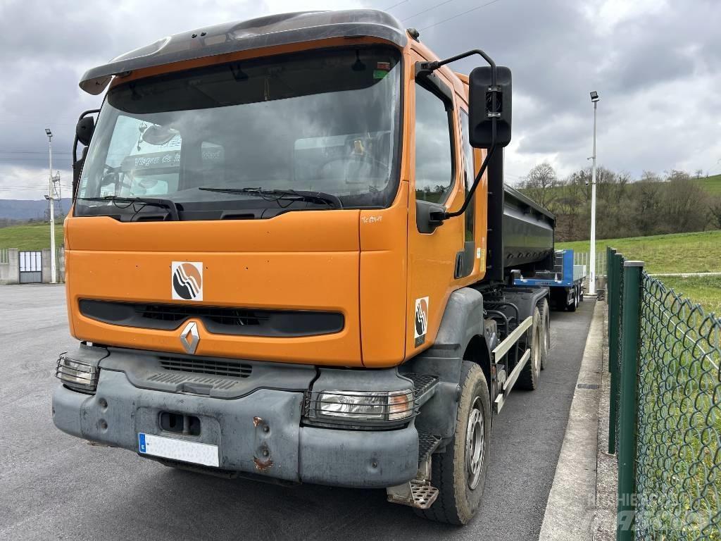 Renault 33DVB2B Camiões caixa desmontável com elevador de cabo