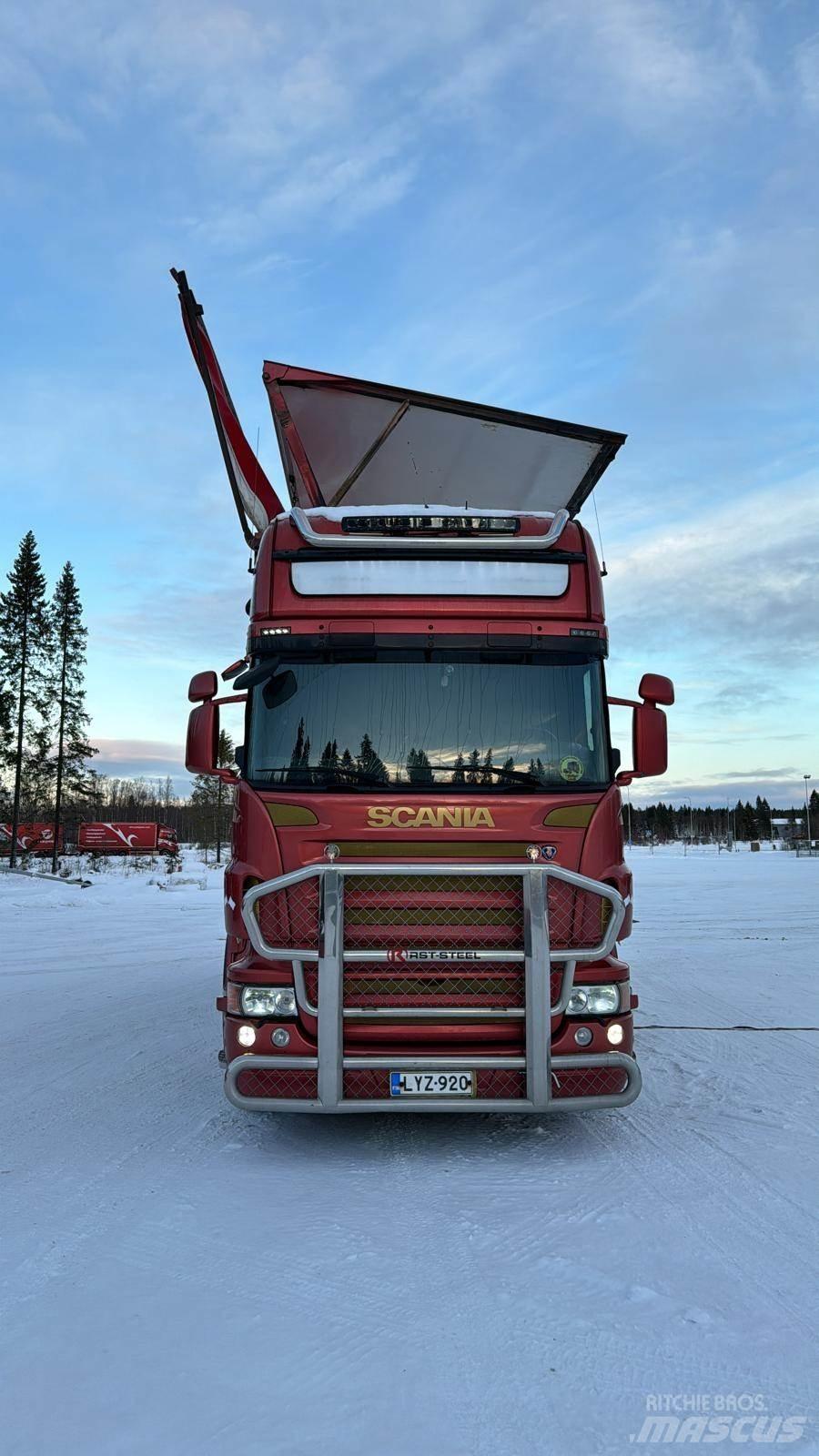 Scania R560 Camiões Transporte Estilha de Madeira