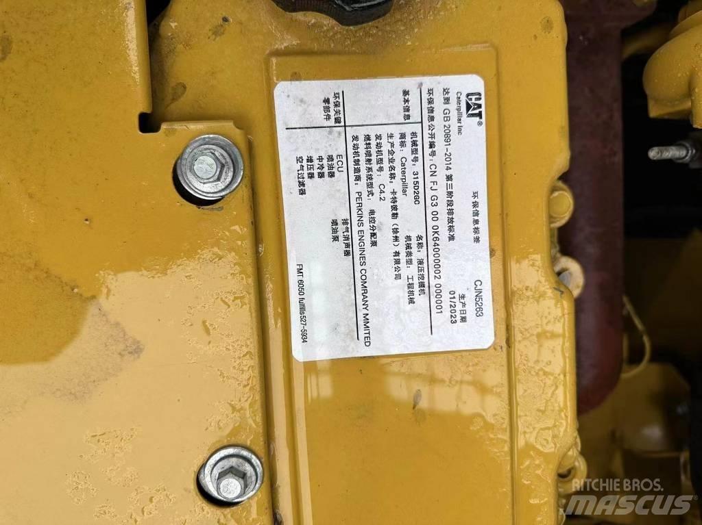 Carter 315D Escavadeiras de esteiras